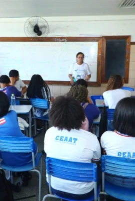 Projeto social capacita mais de 1.000 estudantes da rede estadual baiana para mercado de trabalho e ensina sustentabilidade e novas tecnologias 