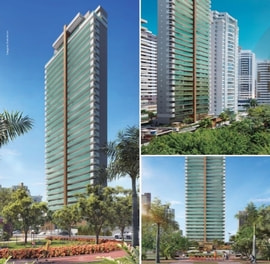 Fator Realty traz revestimento exclusivo no Norte e Nordeste para fachada do Capri Prime Residences, no Aquarius